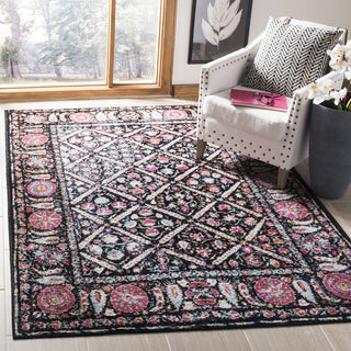 Safavieh Adirondack ADR203Z Black/Fuchsia Area Rug Lifestyle Image