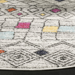 Safavieh Adirondack ADR204F Light Grey/Fuchsia Area Rug Detail Image