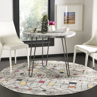 Safavieh Adirondack ADR204F Light Grey/Fuchsia Area Rug Lifestyle Image