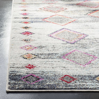 Safavieh Adirondack ADR205F Light Grey/Red Area Rug Detail Image