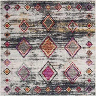 Safavieh Adirondack ADR205F Light Grey/Red Area Rug Square Image