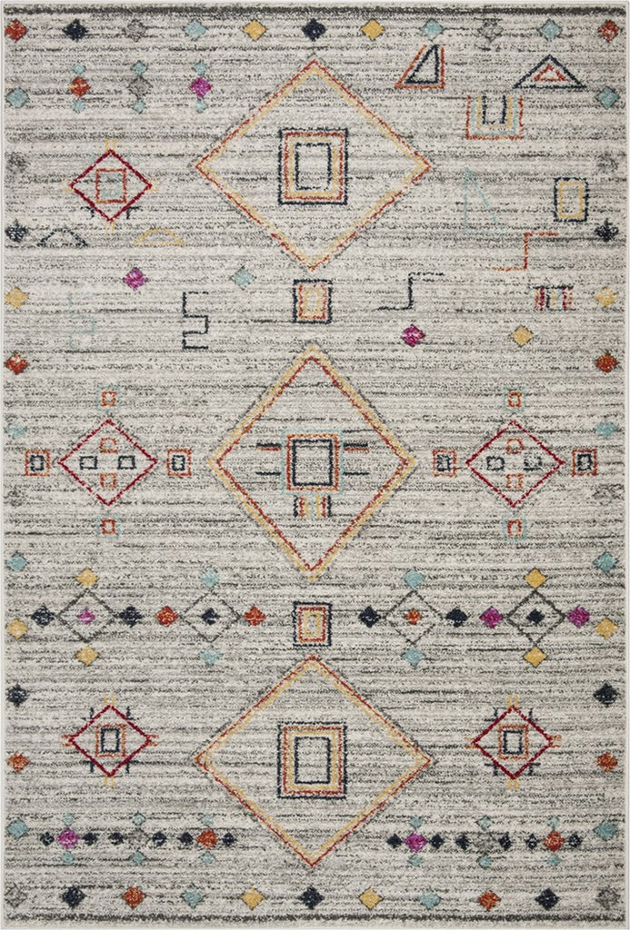 Safavieh Adirondack ADR208F Light Grey/Red Area Rug