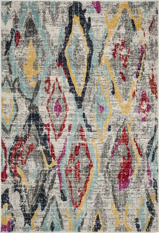 Safavieh Adirondack ADR209F Light Grey/Red Area Rug