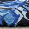 Safavieh Alr-Allure Feather Black/Blue Area Rug Detail