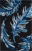 Safavieh Alr-Allure Feather Black/Blue Area Rug Main