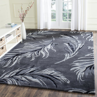 Safavieh Alr-Allure Feather Grey Area Rug Room Scene Feature