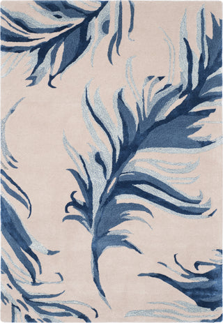 Safavieh Alr-Allure Feather Beige/Blue Area Rug main image