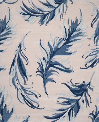 Safavieh Alr-Allure Feather Beige/Blue Area Rug Main