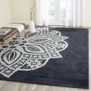 Safavieh Alr-Allure Delilah Grey/Ivory Area Rug Room Scene