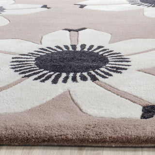 Safavieh Alr-Allure Daisy Brown Area Rug Detail