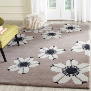 Safavieh Alr-Allure Daisy Brown Area Rug Room Scene