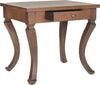 Safavieh Colman One Drawer Storage Side Table Brown Furniture 