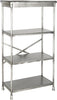 Safavieh Jacinda Tall Etegere Dark Silver Furniture 