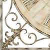 Safavieh Kathleen Clock Distressed Antique White Furniture 