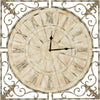 Safavieh Kathleen Clock Distressed Antique White Furniture main image