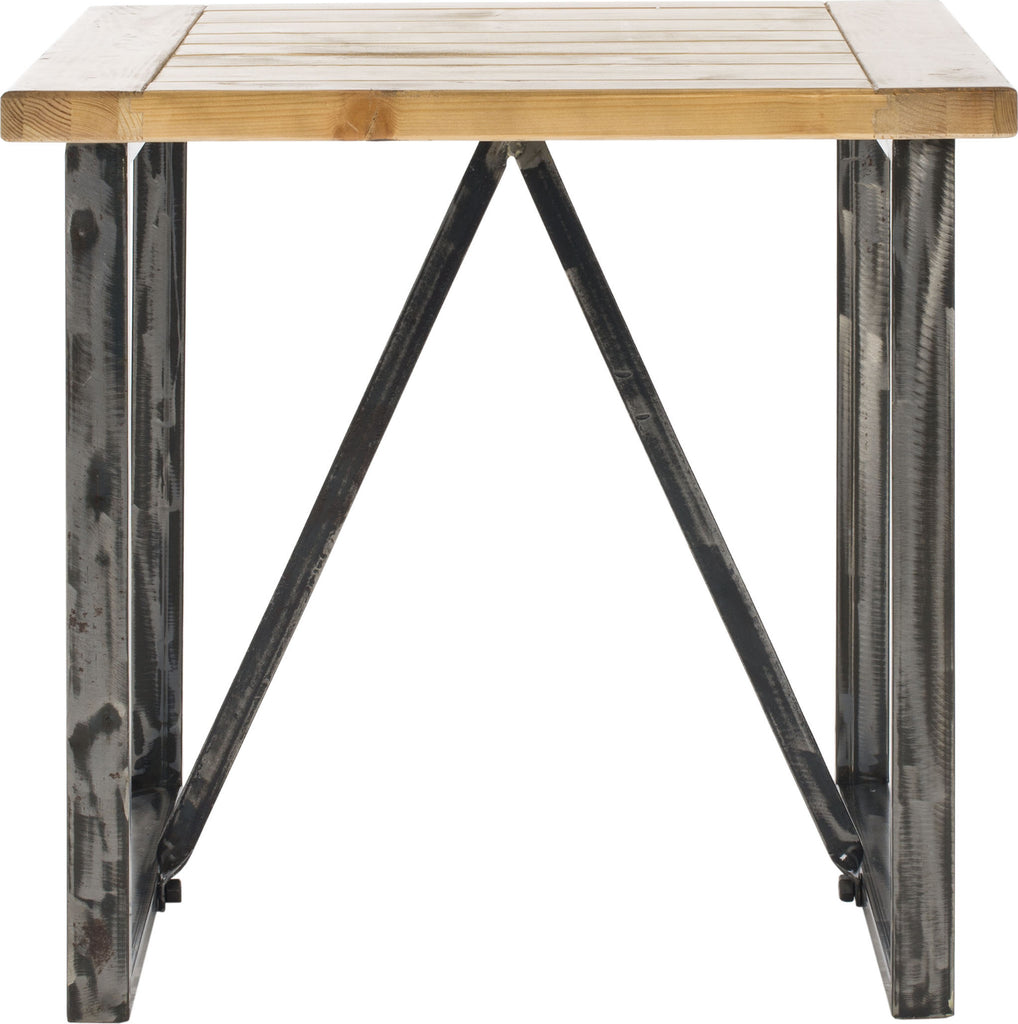Safavieh Chase Wood Top End Table Natural Furniture main image