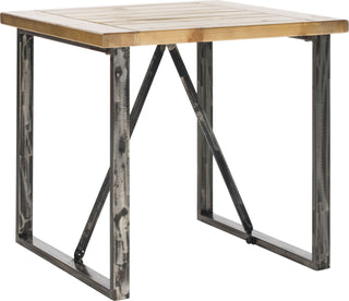 Safavieh Chase Wood Top End Table Natural Furniture 