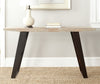 Safavieh Waldo Console Natural and Black Brushed Furniture  Feature