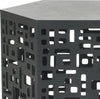 Safavieh Kelby End Table Charcoal Grey Furniture 