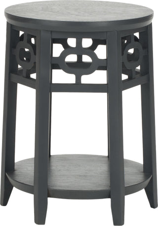 Safavieh Adela Side Table Charcoal Grey Furniture main image