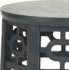 Safavieh Adela Side Table Charcoal Grey Furniture 