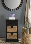Safavieh Carrie Side Storage Table Brown Furniture  Feature