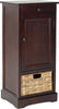 Safavieh Raven Tall Storage Unit Dark Cherry Furniture 