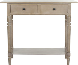 Safavieh Rosemary 2 Drawer Console Vintage Grey Furniture main image