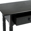 Safavieh Rosemary 2 Drawer Console Distressed Black Furniture 