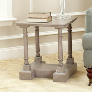 Safavieh Endora End Table Vintage Grey Furniture  Feature