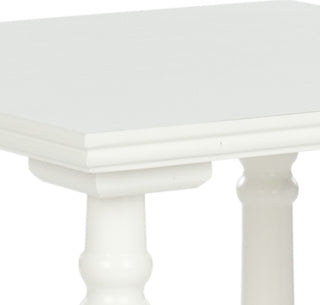 Safavieh Endora End Table Distressed Cream Furniture 