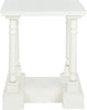 Safavieh Endora End Table Distressed Cream Furniture main image