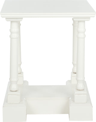 Safavieh Endora End Table Distressed Cream Furniture main image