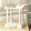 Safavieh Endora End Table Distressed Cream Furniture  Feature