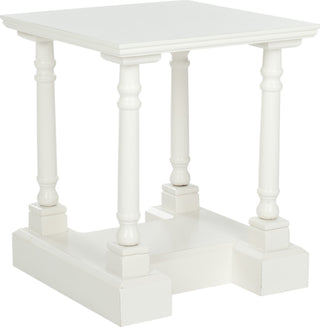 Safavieh Endora End Table Distressed Cream Furniture 