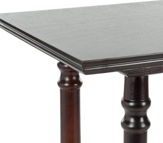 Safavieh Regan Console Table Dark Cherry Furniture 