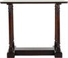 Safavieh Regan Console Table Dark Cherry Furniture main image