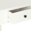 Safavieh Gomez Corner Table With Storage Drawer Distressed Cream Furniture 