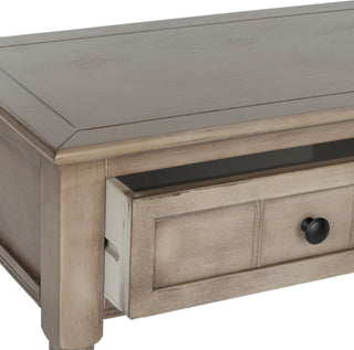 Safavieh Samantha 2 Drawer Console Vintage Grey Furniture 