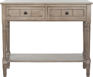 Safavieh Samantha 2 Drawer Console Vintage Grey Furniture main image