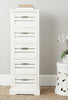 Safavieh Sarina 5 Drawer Cabinet Antique Cream Furniture 