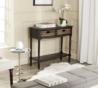 Safavieh Corbin 2 Drawer Console Brown Furniture  Feature