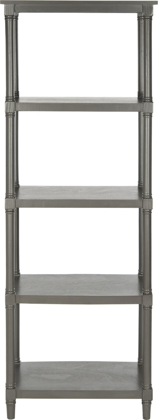 Safavieh Odessa 5 Tier Bookcase Grey Furniture main image