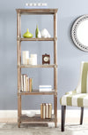 Safavieh Odessa 5 Tier Bookcase Washed Natural Pine Furniture  Feature