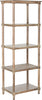 Safavieh Odessa 5 Tier Bookcase Washed Natural Pine Furniture 