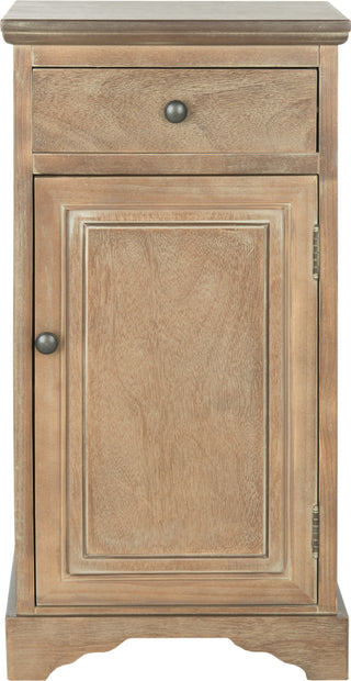 Safavieh Jett Storage Cabinet Washed Natural Pine Furniture main image