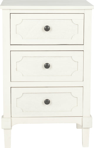 Safavieh Rosaleen Side Chest White Furniture main image