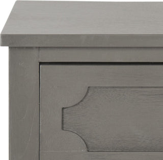 Safavieh Rosaleen Storage Side Table Grey Furniture 