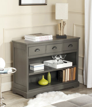 Safavieh Prudence Bookshelf Storage Unit Grey Furniture  Feature