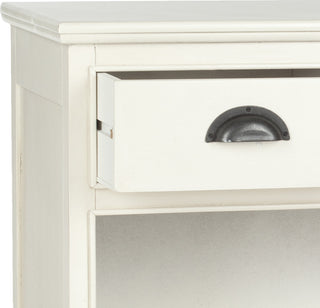 Safavieh Prudence Bookshelf Unit White Furniture 